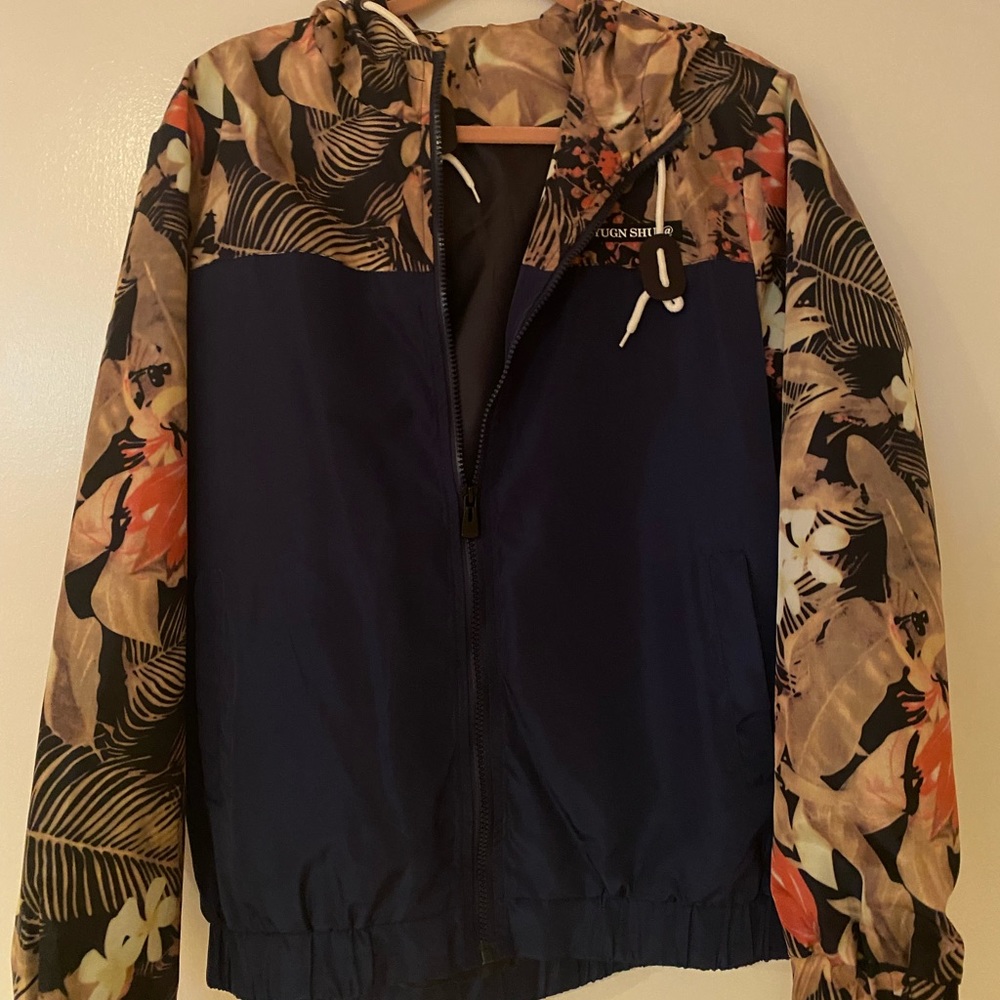 Windbreaker Zip Up Jacket